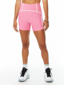 LSPACE | Revel Short | White/Pink