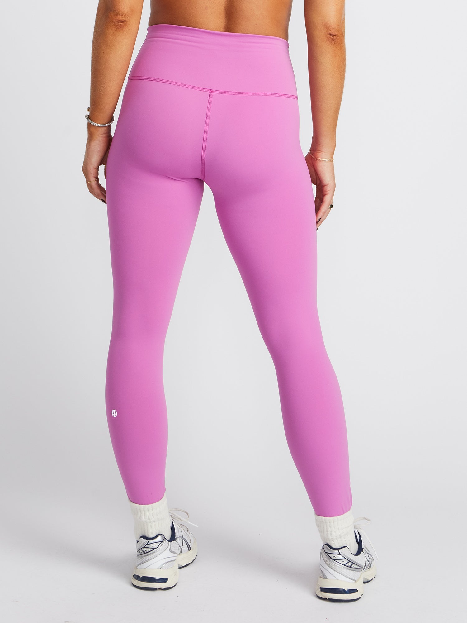 Women | Lululemon | Wunder Train High Rise Tight 25In | Pow Pink Tone