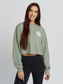Women | Spirit Jersey | Cropped Spirit Jersey MNTK | Sage