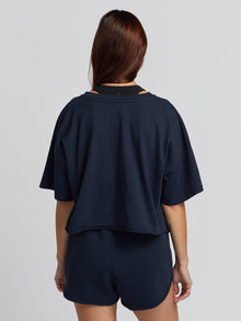 Women | Soul by SoulCycle | Emily Navy Tee MNTK | Navy