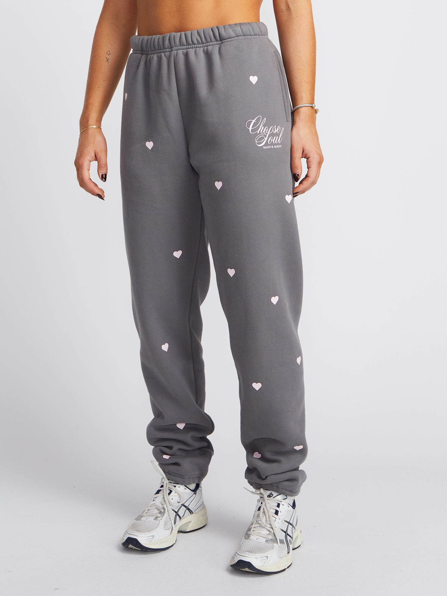 Women | The Mayfair Group | Choose Soul Sweatpants | Grey