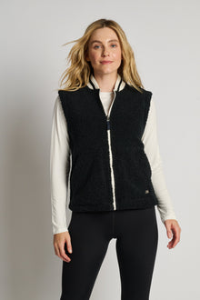 Splits59 | Aster Sherpa Vest | Black