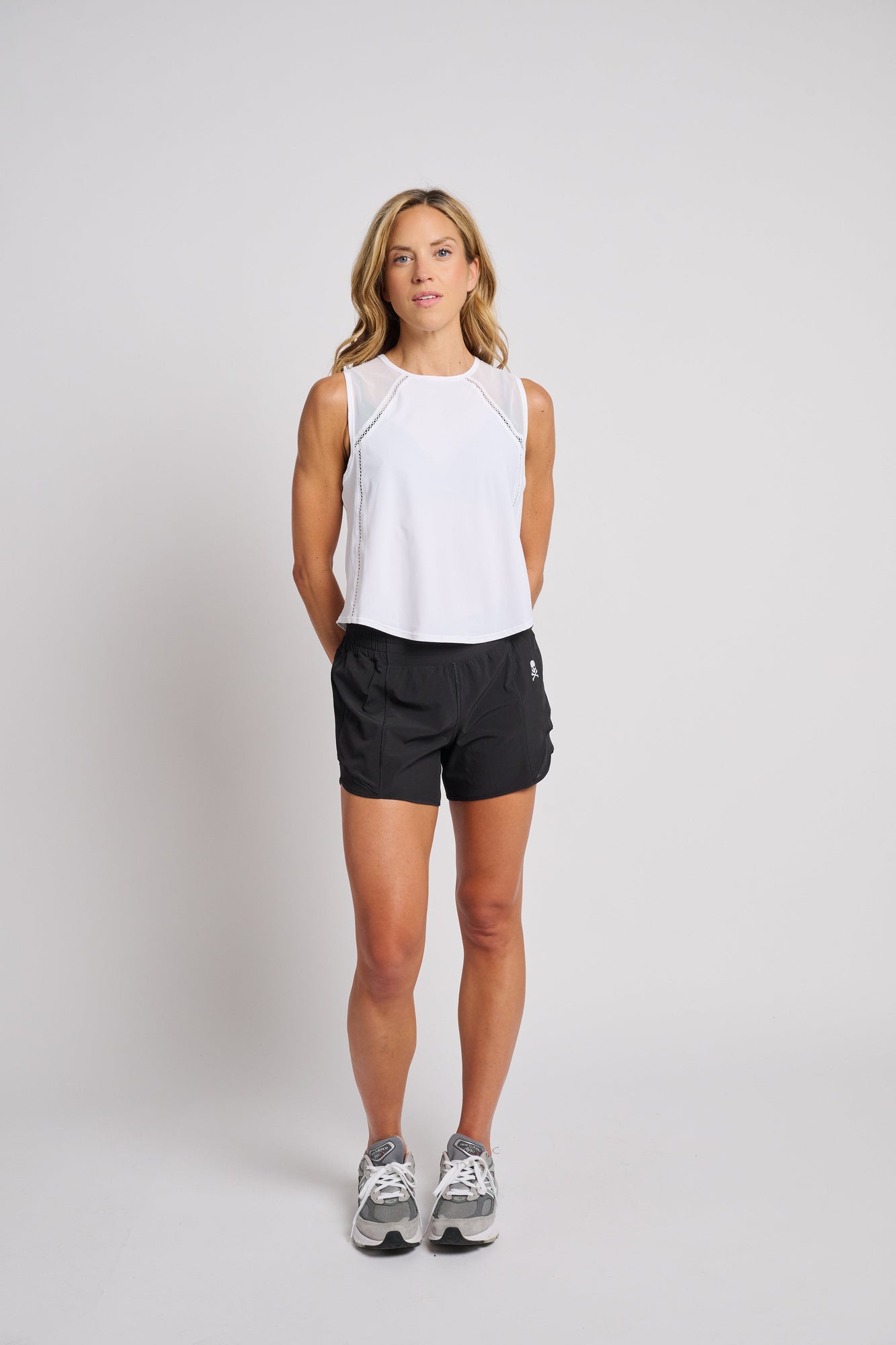 Women | Lululemon | Sculpt Cropped Tank Lace Trim | White