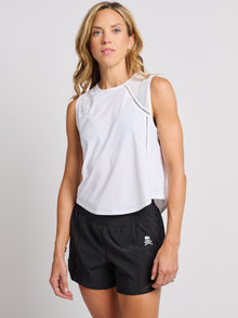Women | Lululemon | Sculpt Cropped Tank Lace Trim | White