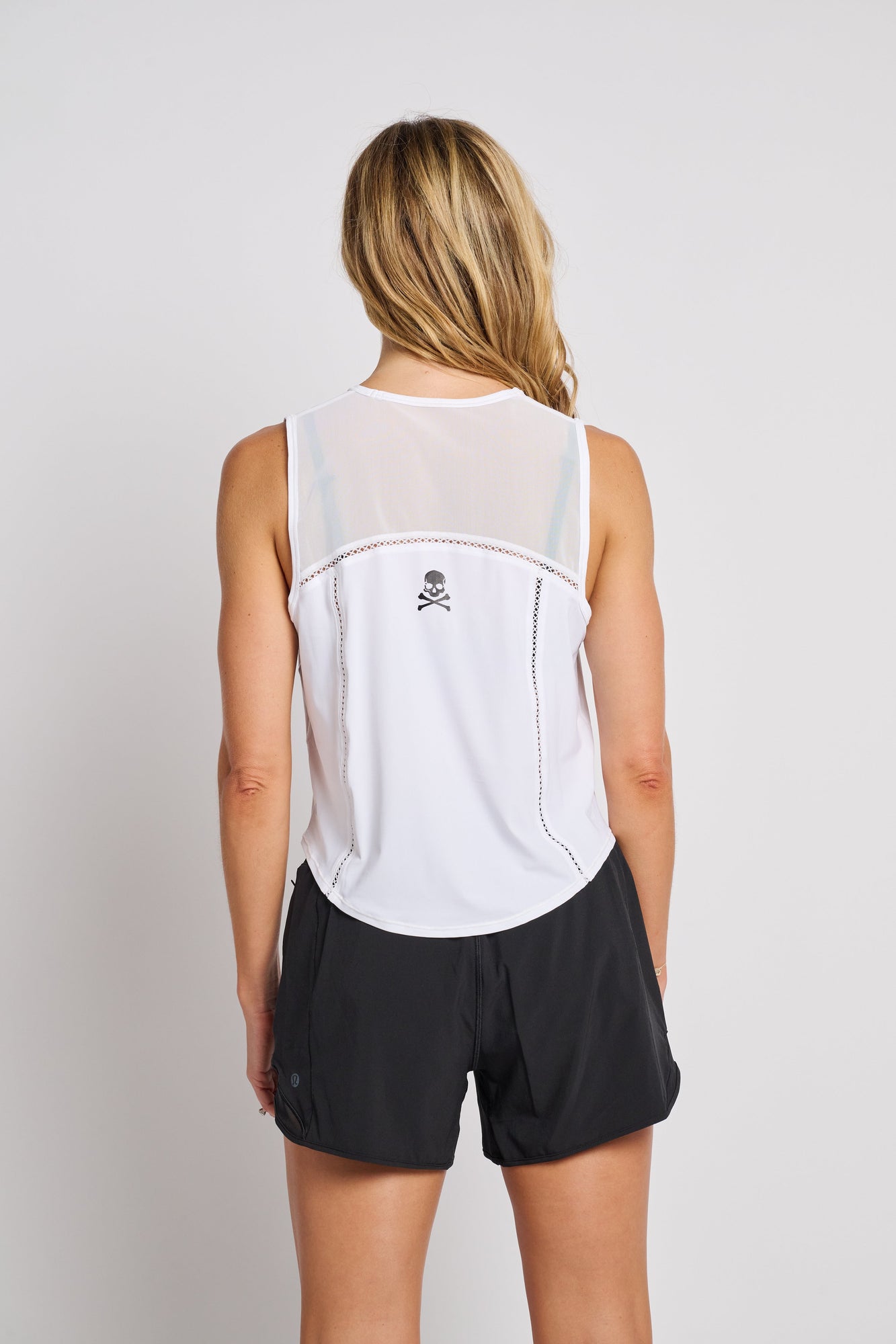 Women | Lululemon | Sculpt Cropped Tank Lace Trim | White