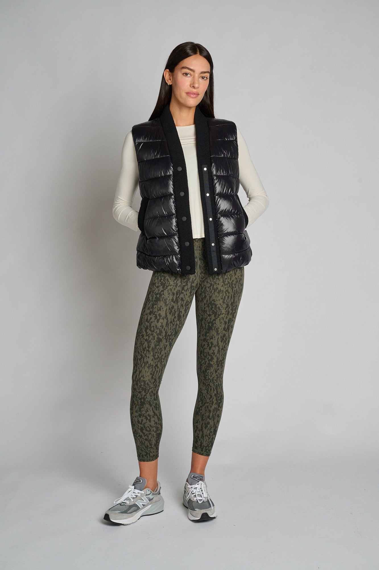 Varley | Colwyn Combo Boxy Vest | Black