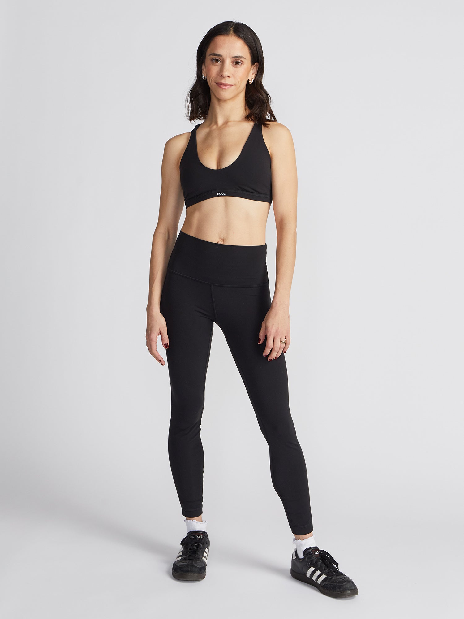 Women | Lululemon | Strappy V-Neck Bra | Black