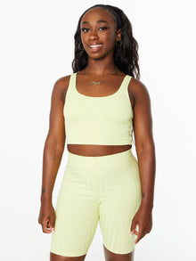 Women | Good American | Good Compression Bra Key Lime | Lime