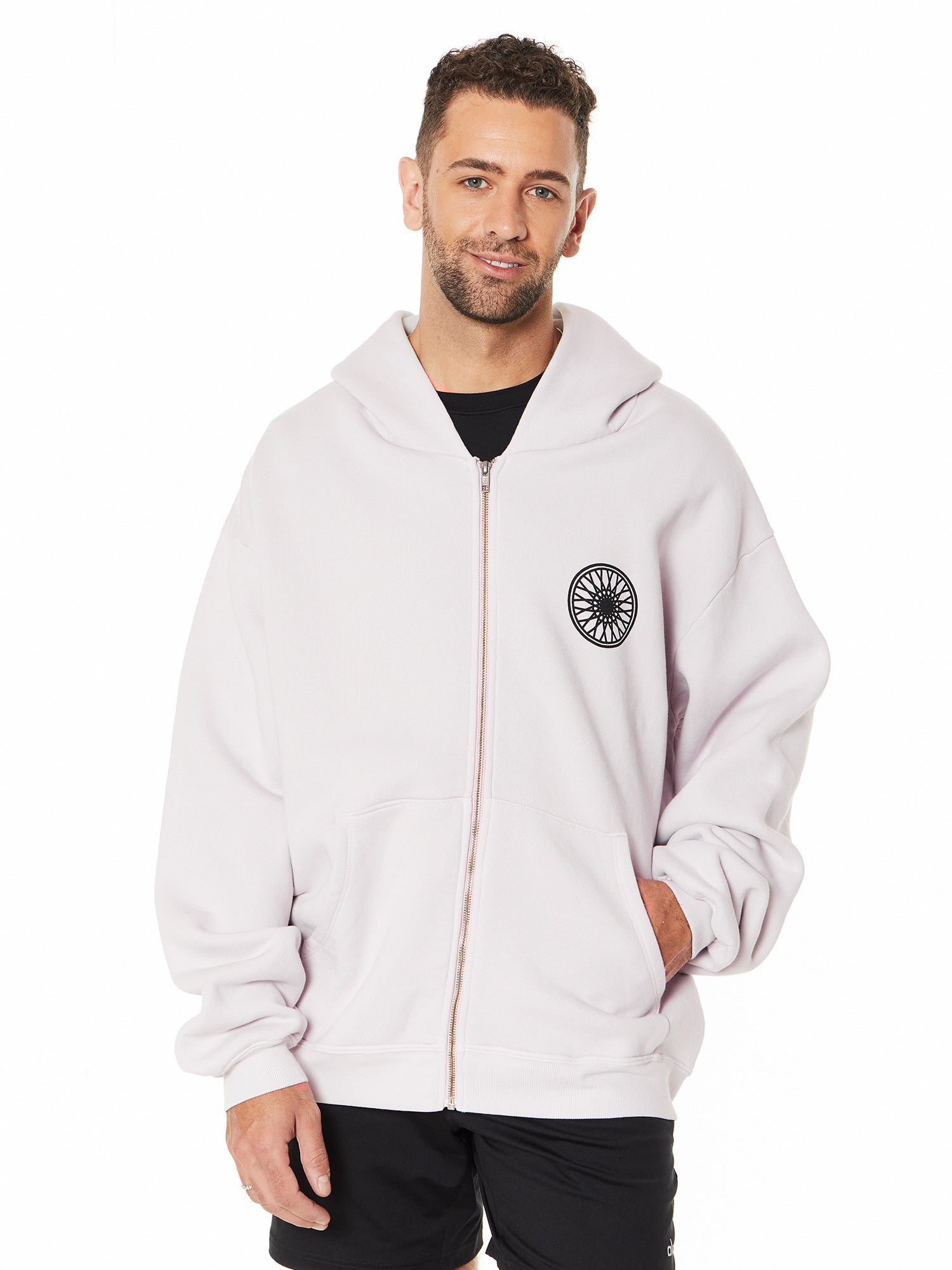 Rae Zip Up Hoodie | Grey