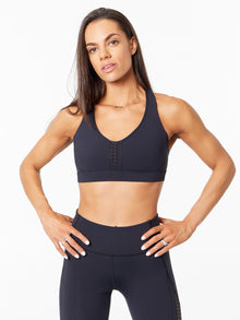 Women | Soul by SoulCycle | Santa Monica Bra Black | Black