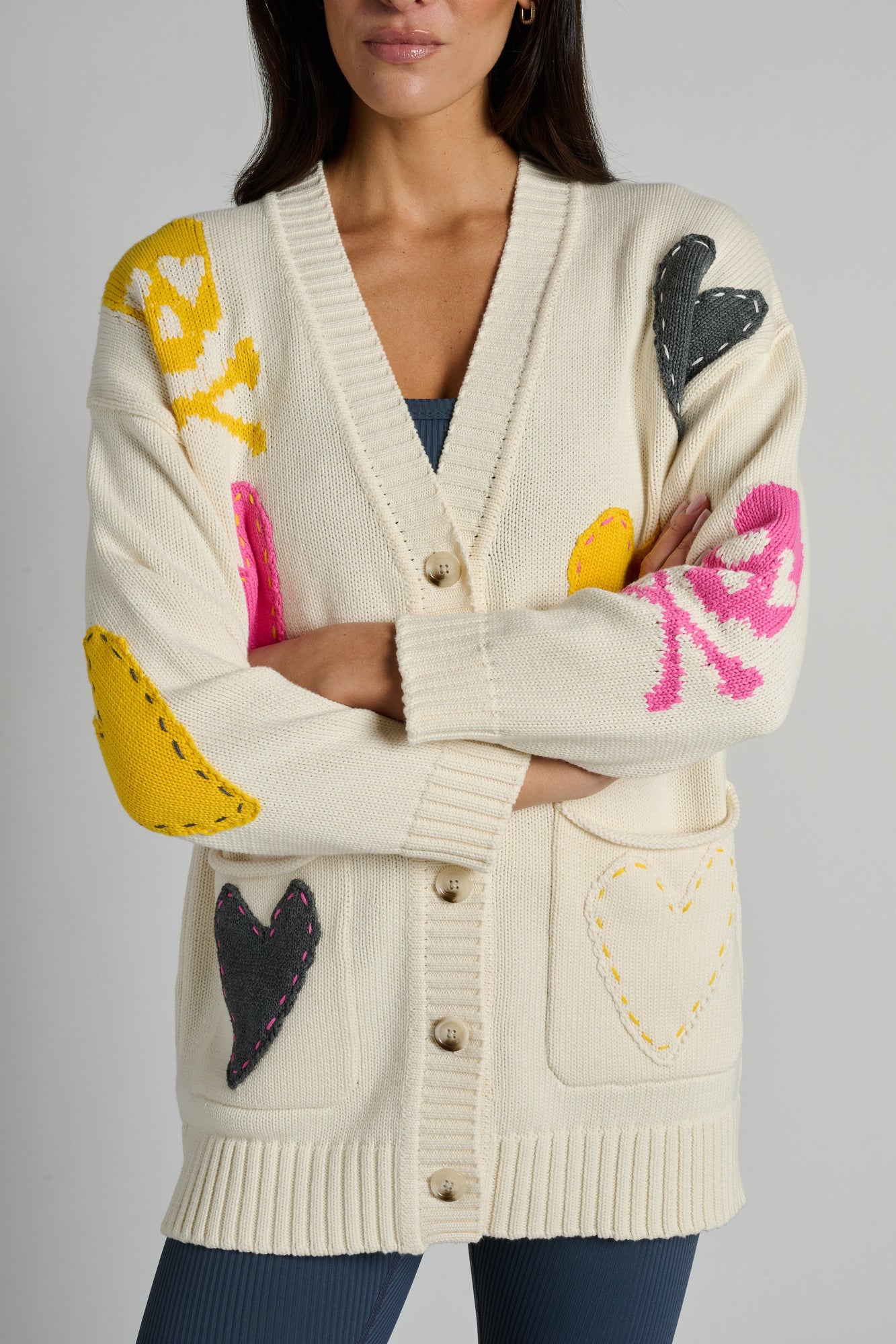 Kerri Rosenthal | Poppy Soul Brigade Cardigan | Canvas