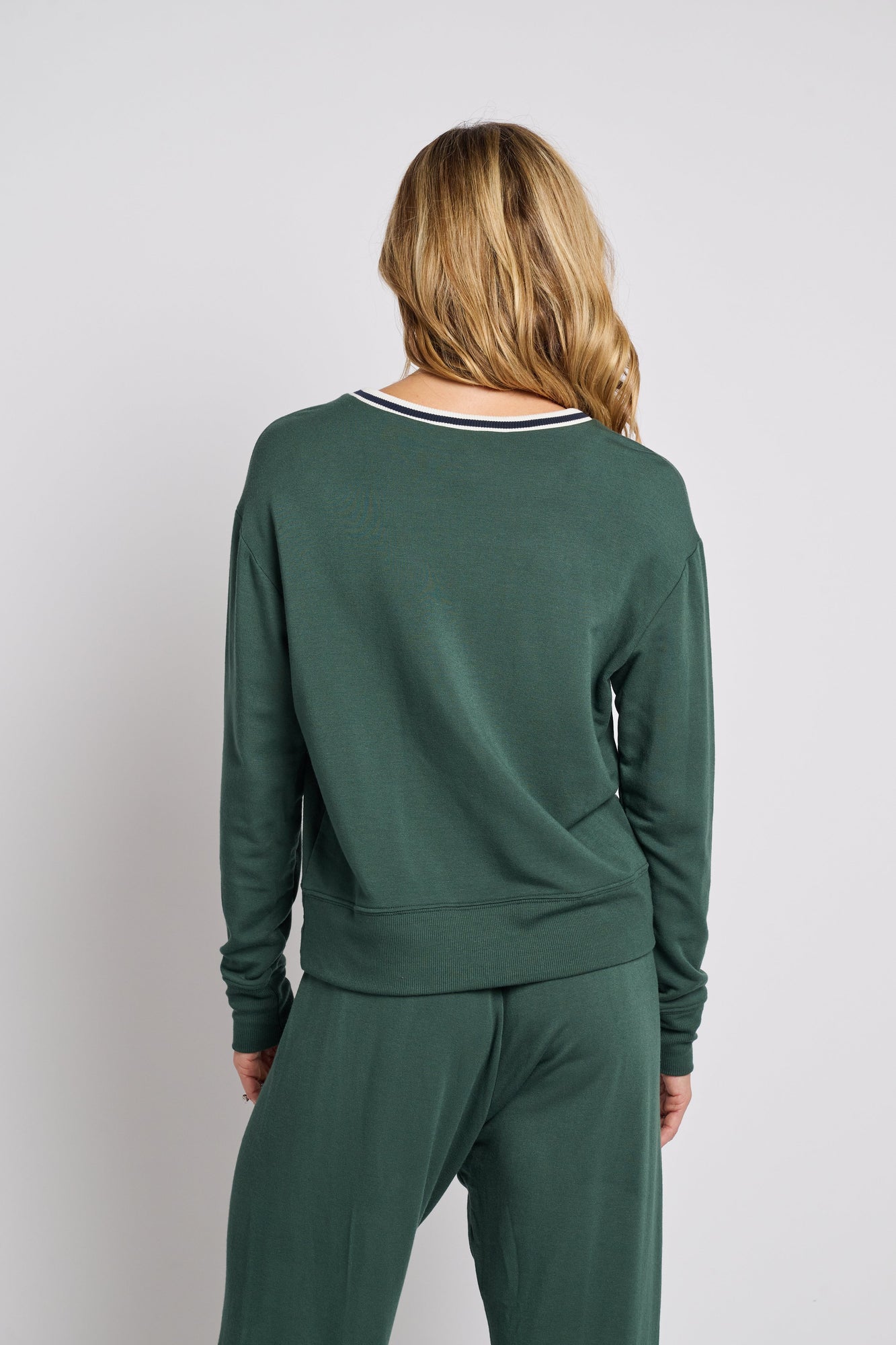 Women | SPLITS59 | Sonja Fleece Sweatshirt | Green