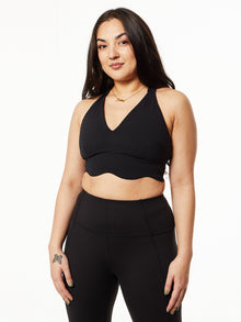 Women | Sweaty Betty | Power Contour Plunge Bra | Black