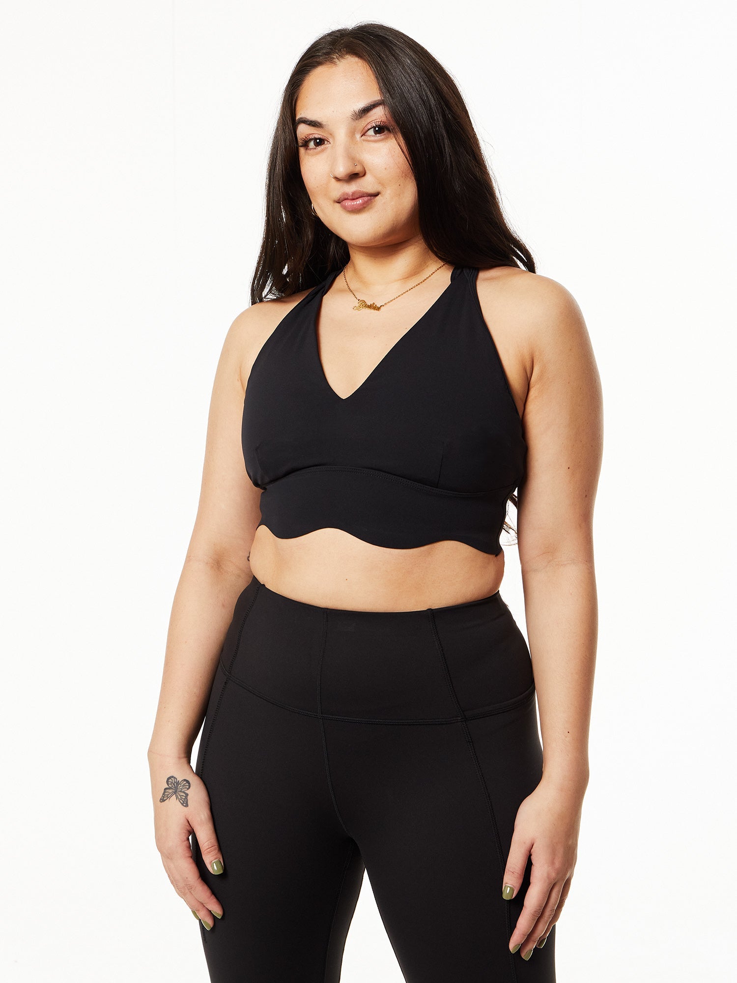 Women | Sweaty Betty | Power Contour Plunge Bra | Black