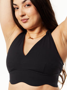 Women | Sweaty Betty | Power Contour Plunge Bra | Black