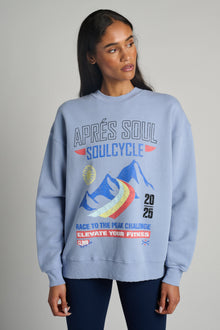 Soul by SoulCycle | Apres Soul Jordan Crew | Ice Blue