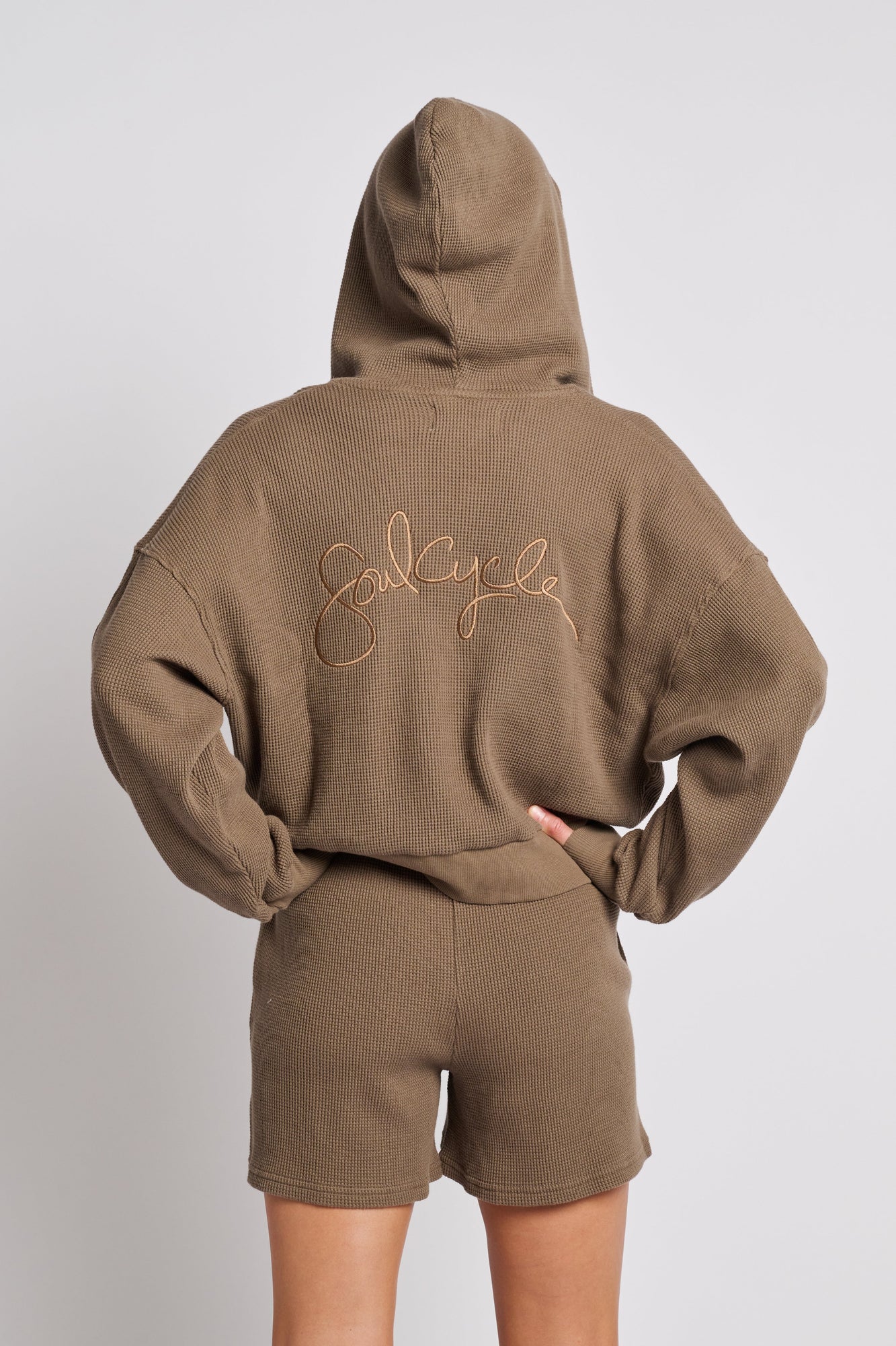 Women | Soul by SoulCycle | Marissa Crop | Brown