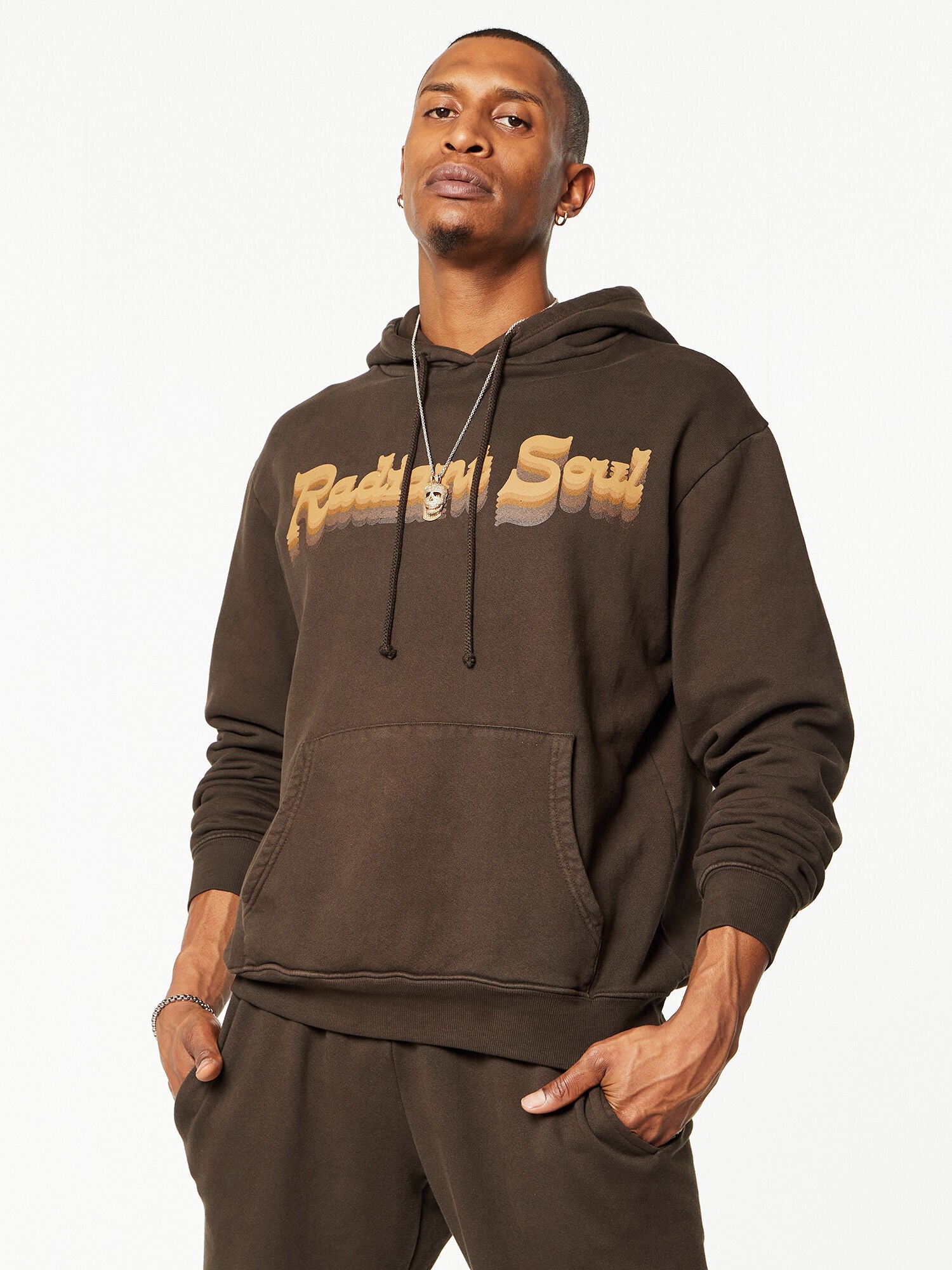 Women | Soul by SoulCycle | Kingsley Hoodie Radiant Soul Collection | Brown