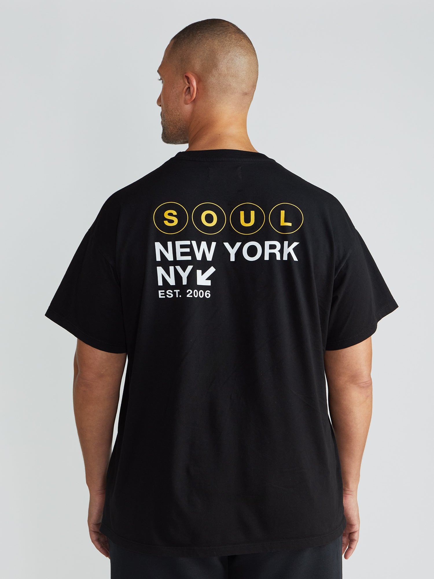 Men | Soul by SoulCycle | New York Ruby Tee | Black