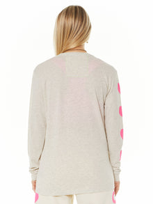 Aviator Nation | Long Sleeve Boyfriend Tee | Cream