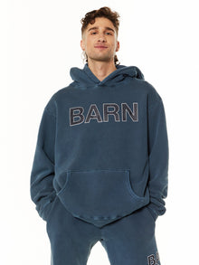 Unisex | Soul by SoulCycle | Barn Pryce Hoodie | Washed Ink Blue