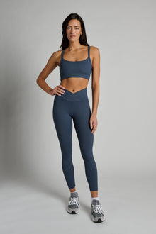 Year of Ours | Ribbed Veronica Legging | Steel Grey