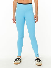 Women | P.E Nation | Vita Full Length Legging | Black/Blue