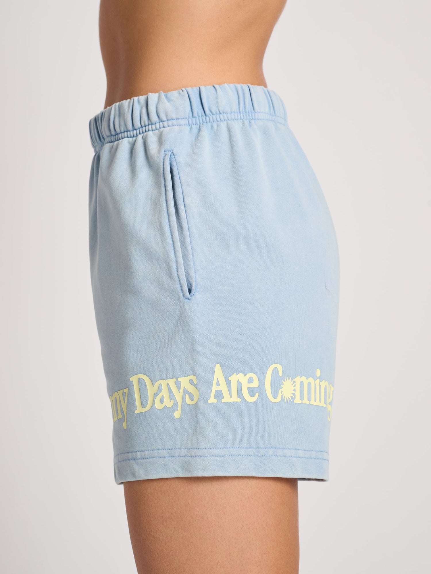 Women | The Mayfair Group | Sunny Days Are Coming Sweatshort | Blue