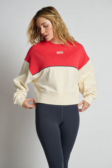 Women | P.E Nation | Shift Sweat | White Multi