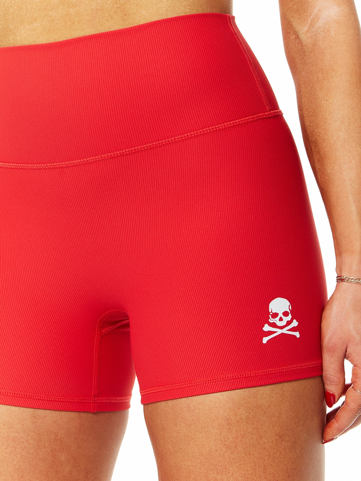 ALL FENIX | 4" Eco Rib Short | Red