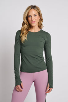 Women | SPLITS59 | Airweight Lite Long Sleeve | Green