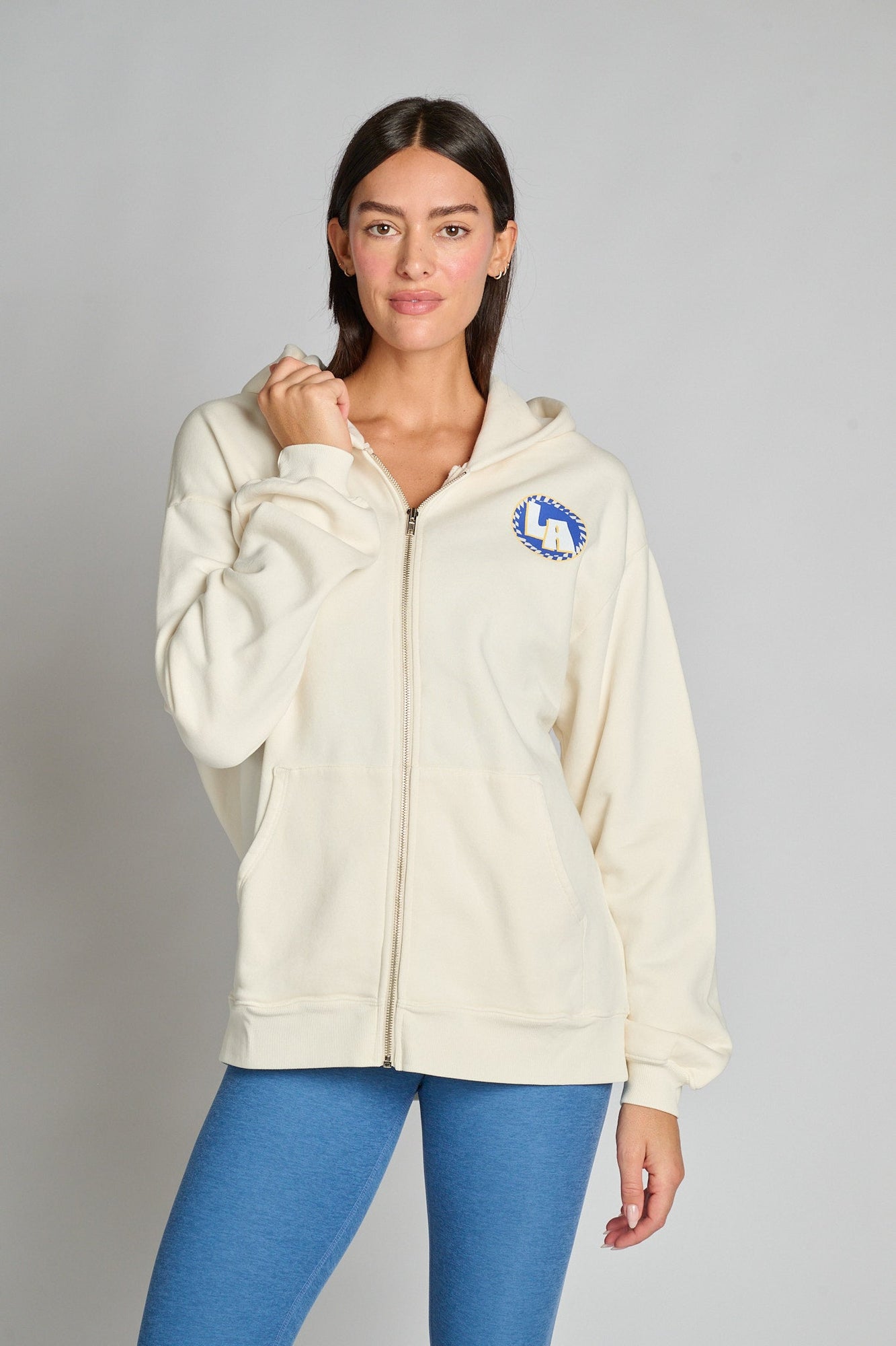 Soul by SoulCycle | Rae Hoodie - La | White