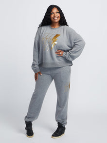 Women | Soul by SoulCycle | OG Bolt Billie Sweatpant | Grey