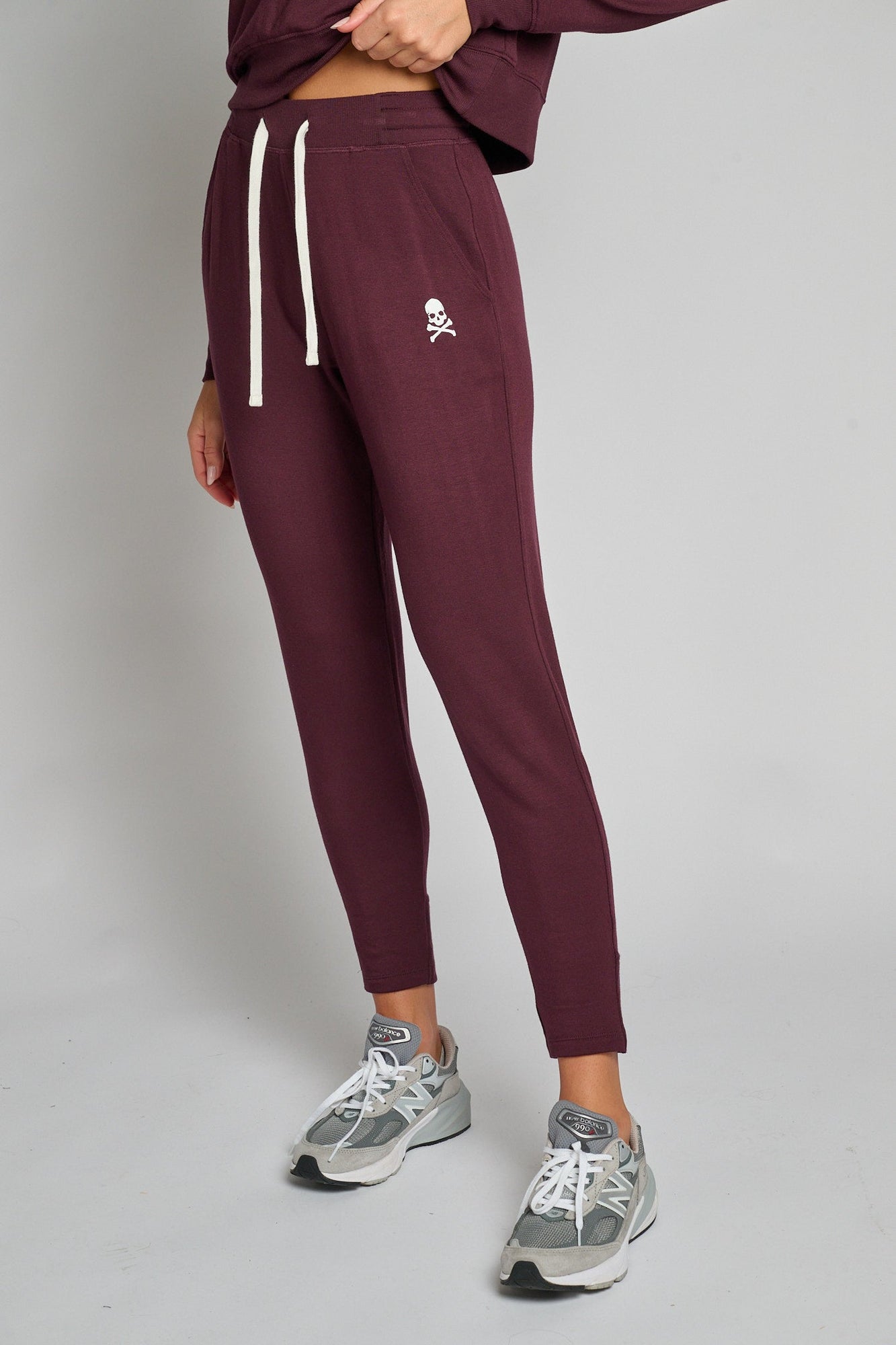 Splits59 | Reena Fleece 7/8 Sweatpant | Cherry