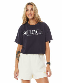 Women | Soul by SoulCycle | Peyton Tee | Blue