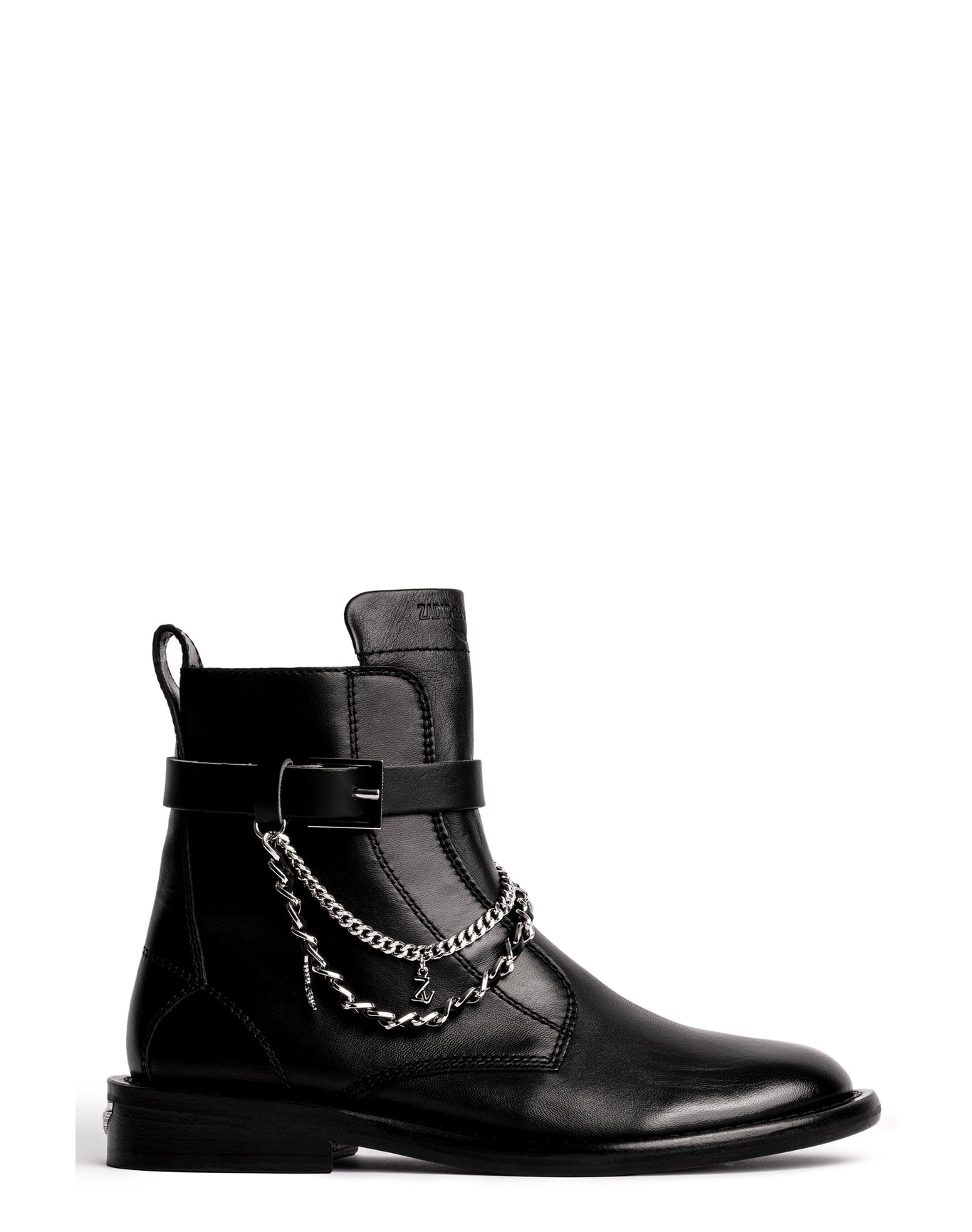 Womens | Laureen High Silk Lambskin + C | Black