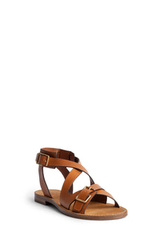 Womens | Cecilia Caprese Leather With V | Tawny