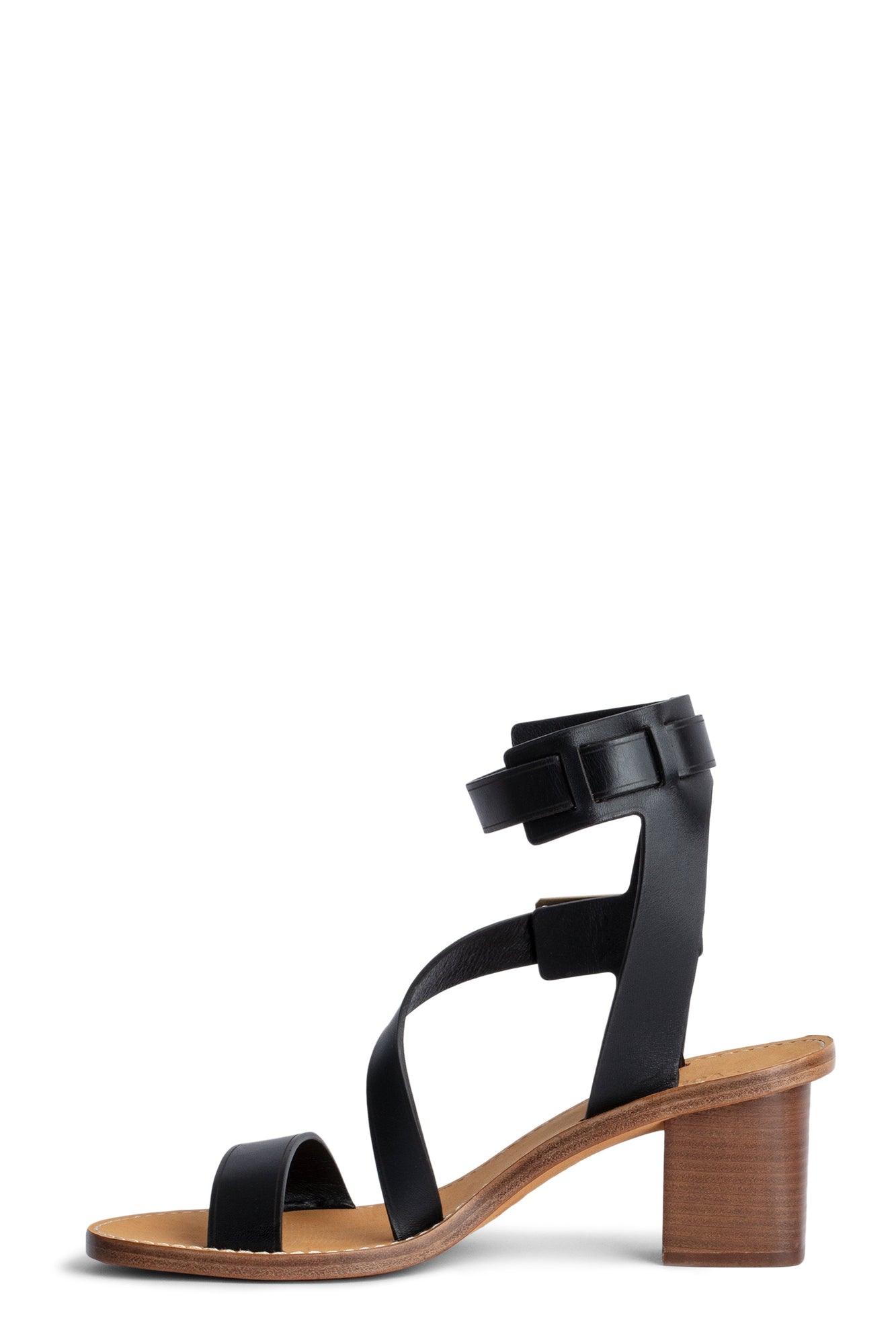 Womens | Cecilia Caprese Sandal Leather | Black