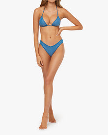 Triangle Top | Aquamarine