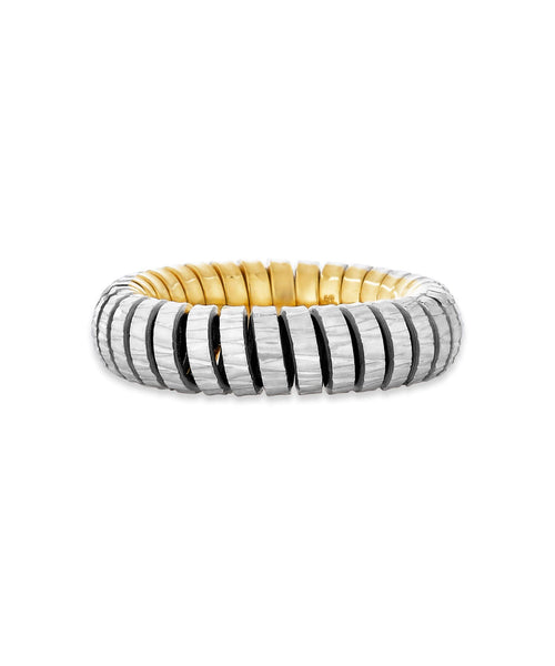 Amanda Ring in Cubic Zirconia | 14K Yellow Gold