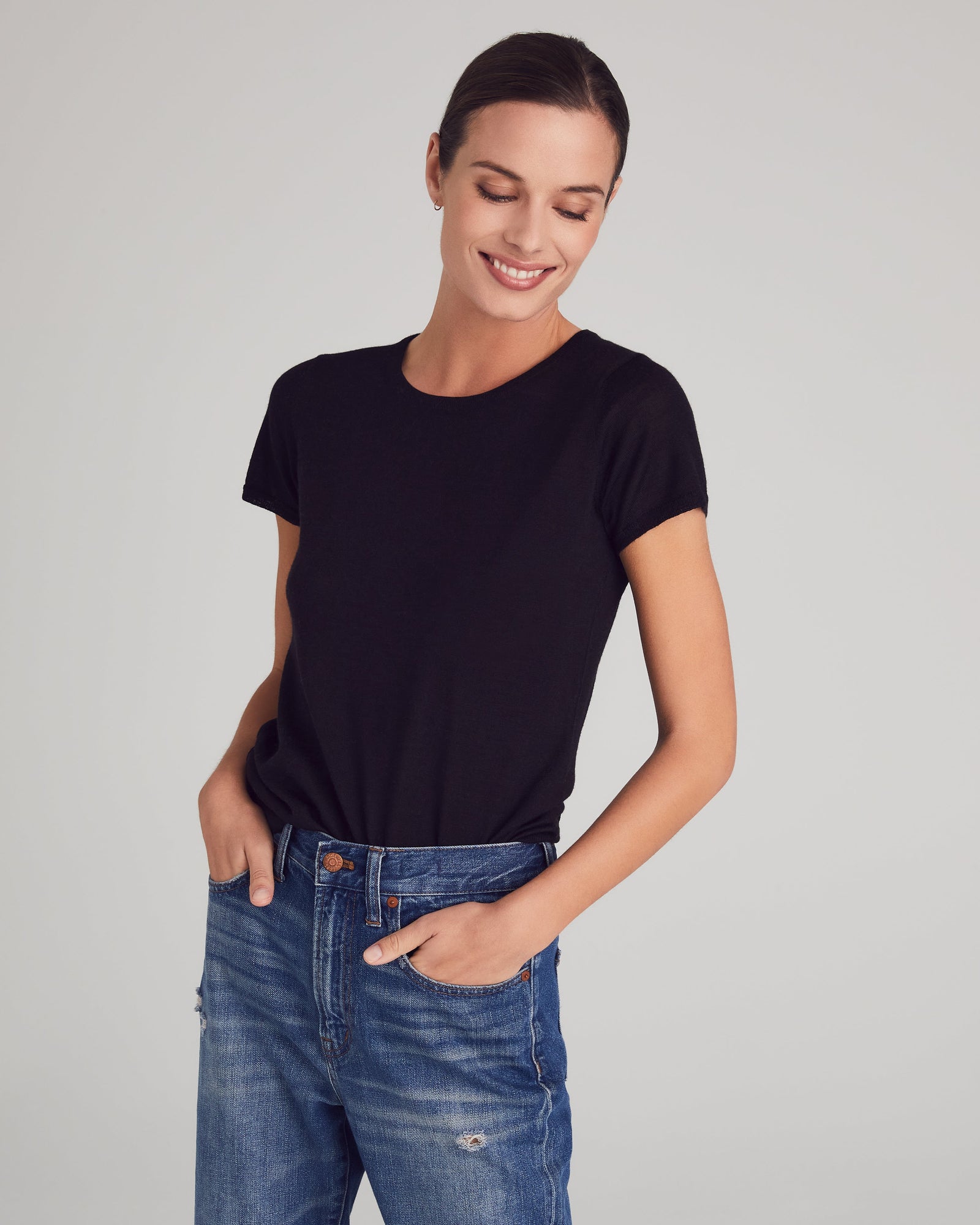 NOMAD | Women | Women's Cashmere Sweater | Black