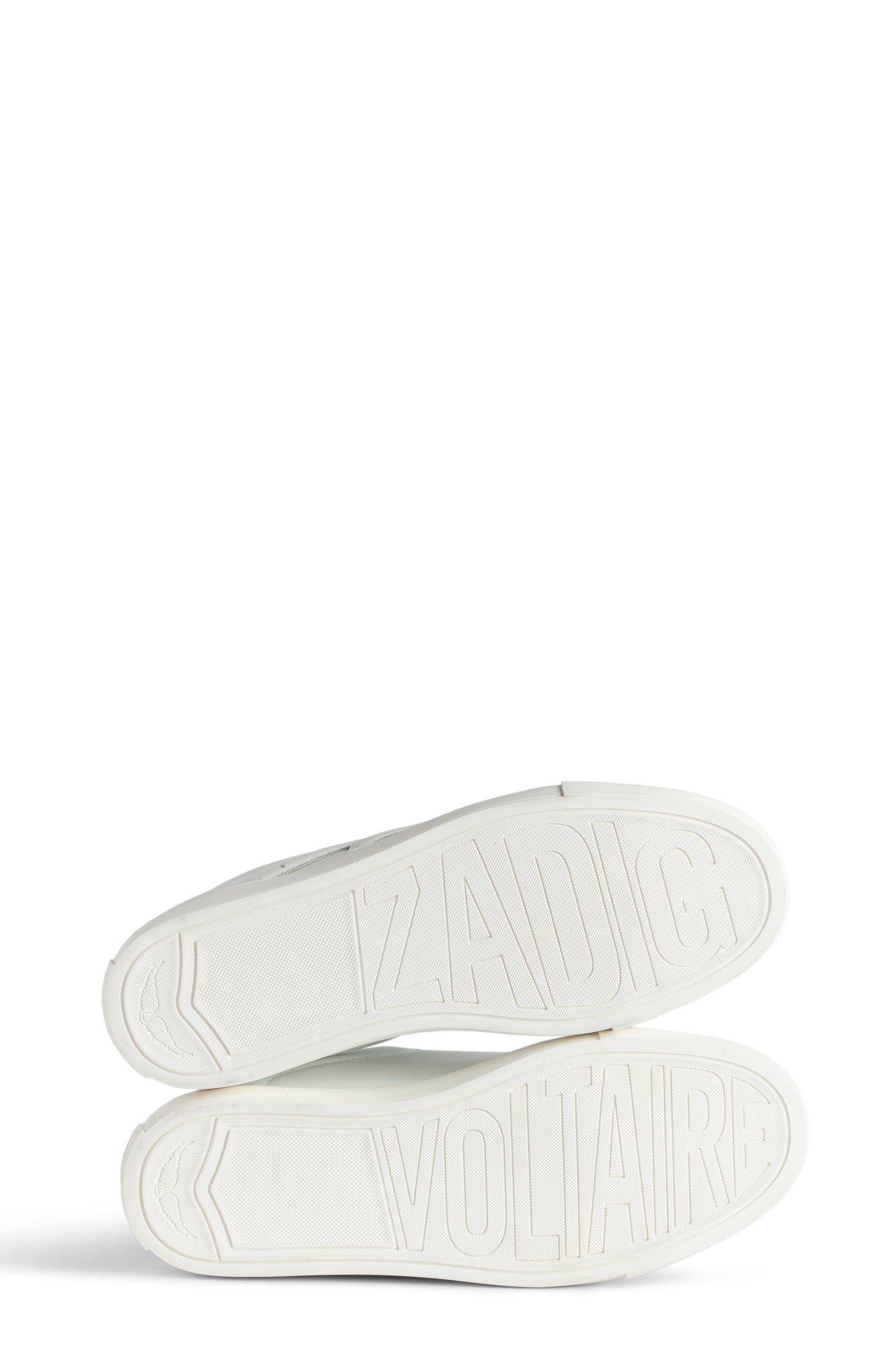 High Flash Smooth Calfskin Graffiti Sneakers | White