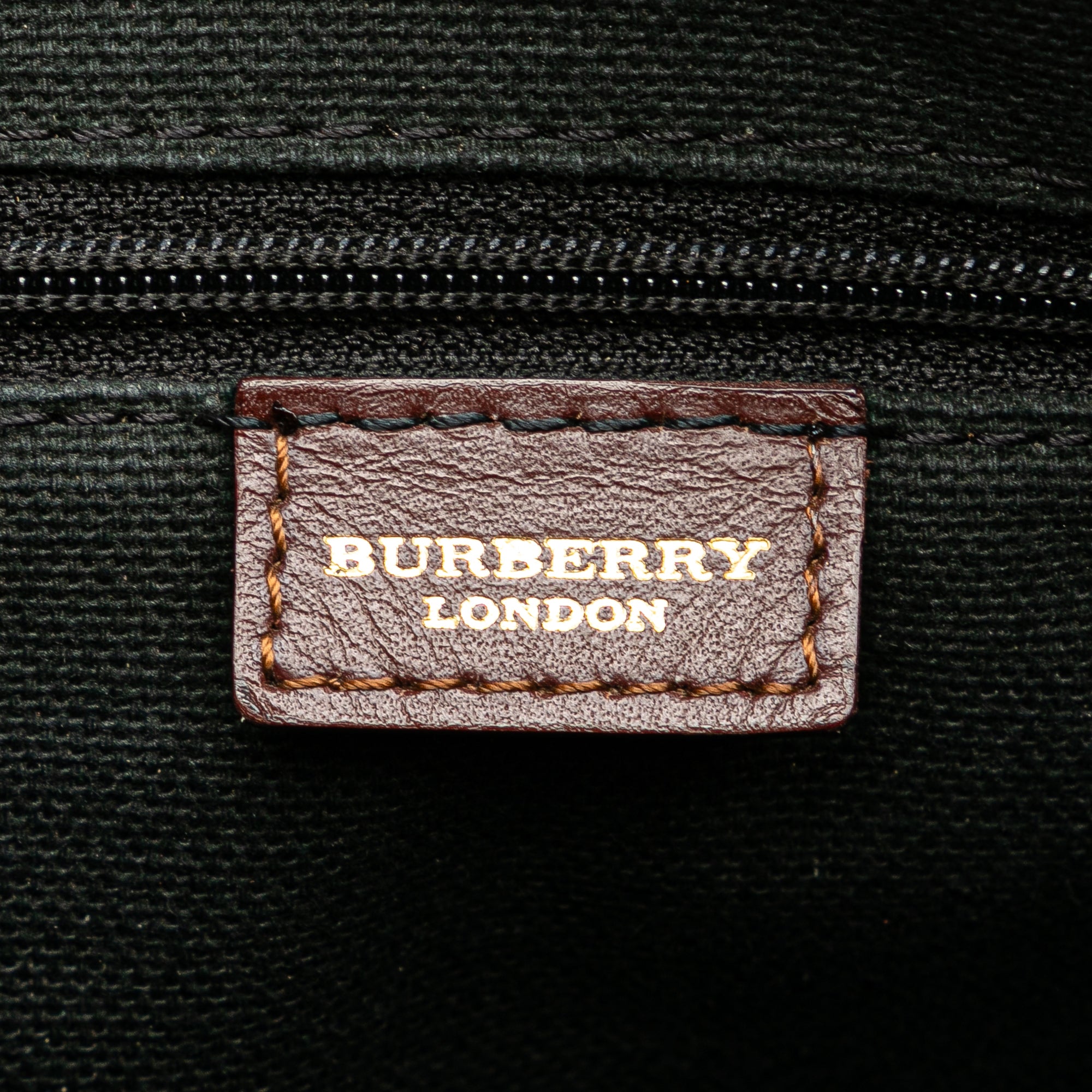 Burberry | Pre-Owned Haymarket Check Coated Canvas Tote | Beige