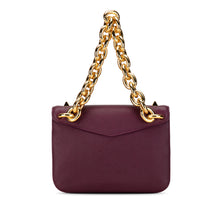 Bottega Veneta | Pre-Owned Mount Envelope Chain Bag | Purple