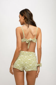 Women | Tori Swim Shorts | Sage Jacquard