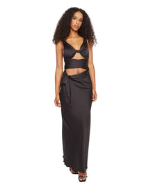 Sainte Gown | Black