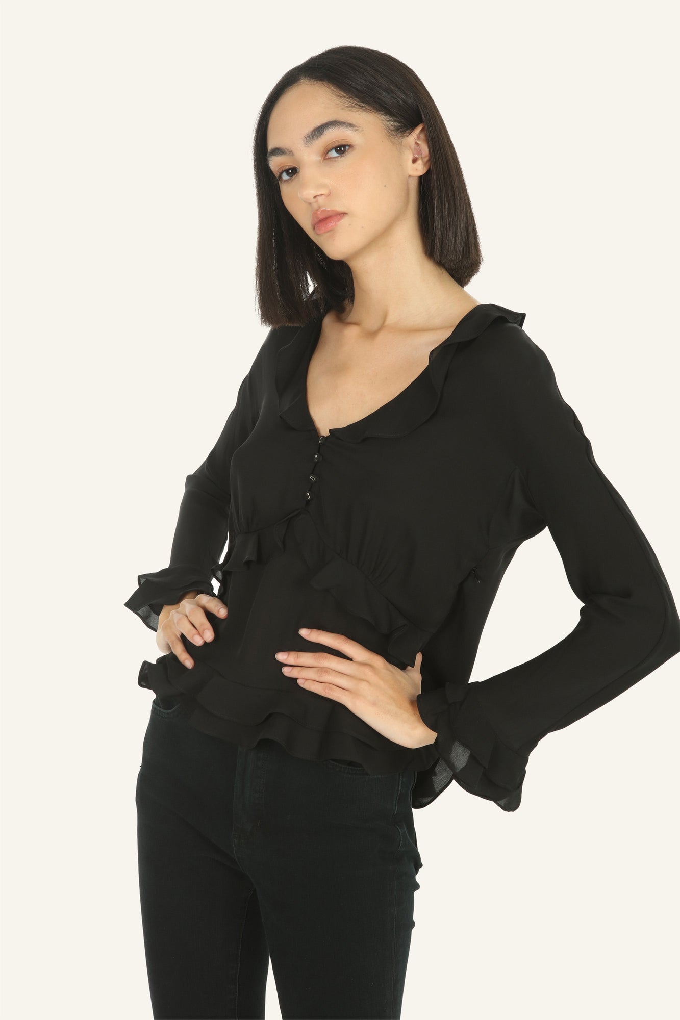 Sander Blouse | Black