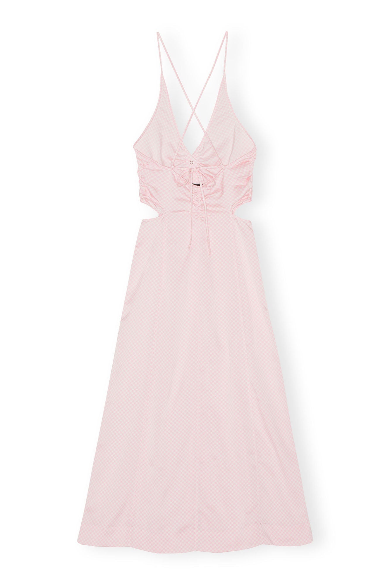 Satin Maxi Dress | Light Lilac