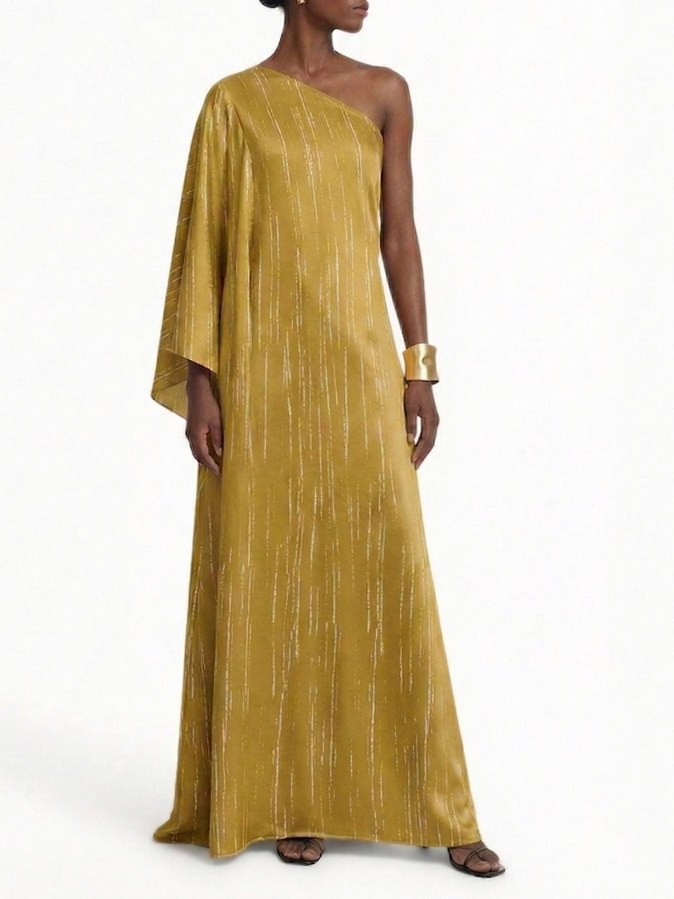 Satu Dress | Texture Gold