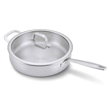 Saute Pan with Lid — 4-QT.| Alva Cookware